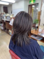 銀座ラボ 蕨東口店(LA BO)&nbsp;レイヤー＋白髪ぼかしハイライト