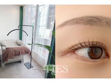 タイズ(TIES)の雰囲気（アイラッシュスペースがあり、まつ毛、眉毛も施術できます。）