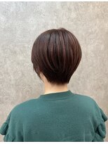 エニル 春日部店(enil) ◎暖色カラー×丸みショート【enil春日部】◎