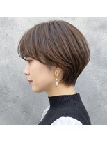ブラン(Le BLANC) 【イシザキ】女性らしさ際立つ丸みショート