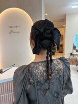 ファシエ(FASCIE)&nbsp;ヘアセット/巻き髪/編み込み/ハーフアップ/ポニーテール/お団子
