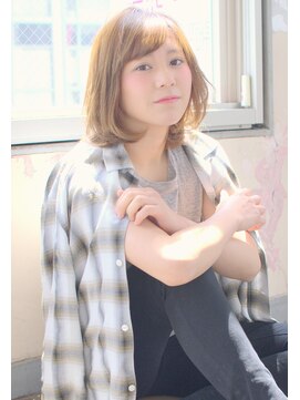 ミュージアム(MUSEUM) ■MUSEUM■クリアベージュ☆レイヤーボブ！2