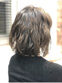 ウェーブパーマスタイル