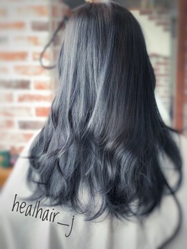 ヒールヘア 高田馬場店(HEAL HAIR) レイヤーカット、カメレオンブラックカラー