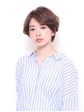 リンネ ヘアサロン(linne hairsalon) 大人のしっとりショートスタイル