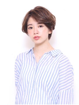リンネ ヘアサロン(linne hairsalon) 大人のしっとりショートスタイル