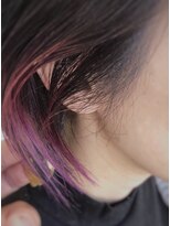 アッシュ 稲田堤店(Ash)&nbsp;インナーカラーパープル