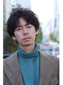 刈り上げ無し!大人束感マッシュウルフ