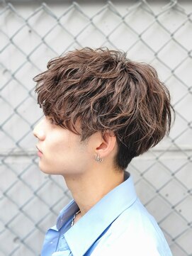 フィフス 原宿(fifth) ツイストスパイラルパーマ無造作ニュアンスマッシュ波巻きパーマ