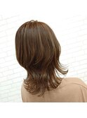 ☆大人女性美髪くびれセミディウルフレイヤー☆