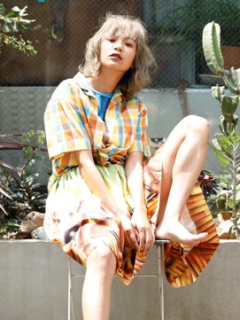 リブロ 三軒茶屋(LIBRO) パンク×外ハネレイヤー