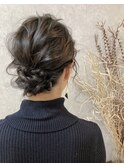 伸ばしかけ　アップアレンジ