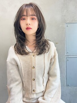 ロイジー(roijir) 表参道roijir 　大人ほつれレイヤー×マットアッシュ