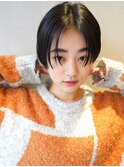 シースルーショート/ハンサムショート/マッシュショート