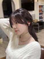 ジーニー 千葉(GENiE) 結んでも可愛い韓国ヘア2/顔周りレイヤーカット【佐藤詩門】