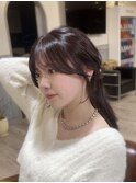 結んでも可愛い韓国ヘア2/顔周りレイヤーカット【佐藤詩門】