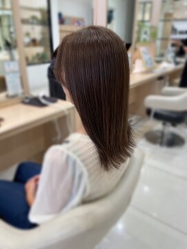 アッシュ 行徳店(Ash) 明るめグレージュ×マイフォース