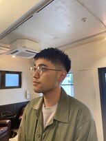 ダウバーバーショップ 表参道(DAU BARBER SHOP) フェードカット　シンプルショート