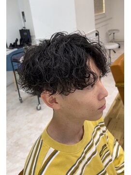 ポート 浦和(PORT) 波巻きスパイラルパーマツイストスパイラルパーマメンズマッシュ
