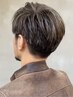 【メンズ人気】カット+眉カット￥7370→