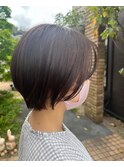 大人女子ショートボブスタイル
