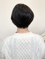 モリオ フロム ロンドン 成増店 【morio成増/一戸】黒髪丸みショート