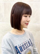 オズ 安積店(OZ)&nbsp;ダブルカラー外ハネボブインナーカラーハイライトケアブリーチ