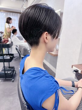 オウル(Owll) 【Owll】石田学史刈り上げショート20代30代40代ブルーブラック