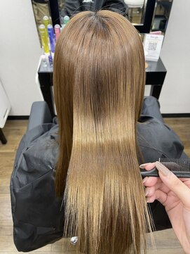 ベルグローアルファ(BELLE GROW ALPHA) シールエクステ/ハイトーンカラー/髪質改善