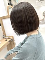 アドラーブル ココロ 新潟(adorable CoCoLo)&nbsp;20代30代40代ミニボブココアブラウン小顔美肌ストレート丸み