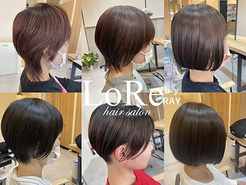 ロアバイレイ 北熊本店(LoRe by RAY)の写真/【熊本/北区】抜群の再現性と似合わせで魅力を最大限に引き出すショートカット＊理想を汲み取ってご提案◎