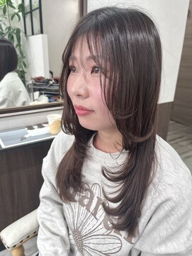 ベルヘアーデザイン 堺東(Belle hair Design) 韓国風レイヤー/レイヤーカット/外国人風/韓国風/堺東