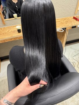 エイト 難波店(EIGHT namba) 【艶感☆ブルーブラック】