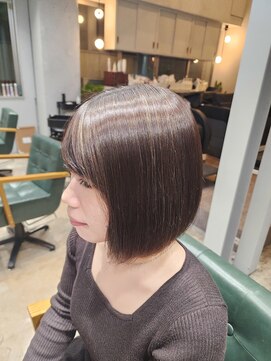 ボアップ 松山店(boappu) #エアーストレート#ストレート#髪質改善