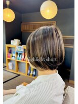 ミルクティ 古民家店(Milktea)&nbsp;ハイライトショート