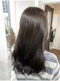 桑名ロングレイヤーカットハッシュカット透明感カラー重めロング