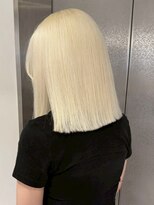 ベレーザ 渋谷(BELEZA)&nbsp;14927ホワイトアッシュ抜きっぱなしブリーチホワイトブロンド