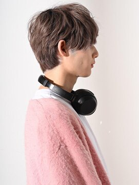 リップスヘアー 梅田アネックス(LIPPS hair) ミルクティーラウンドマッシュショート