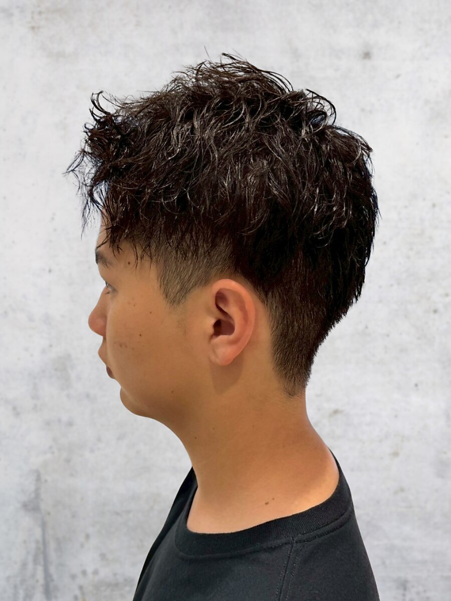 ★【メンズ】カット＋炭酸泉＆眉カット【￥5000分の割引券付】￥4850