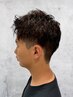 ★【メンズプレミアムカット】カット＋炭酸泉＆眉カット付き￥7500→￥3750