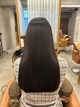山野愛子美容室 銀座店 縮毛矯正×髪質改善　２０代/３０代/４０代