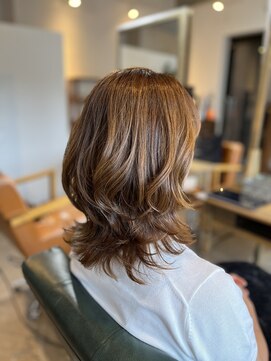 ヘアサロン ナンバースリー(HAIR SALON No3) ウルフレイヤーカット