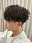 シャドウパーマルーズパーマ波巻きスパイラルパーマ