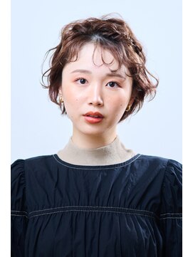 【UNIXみなとみらい】やわらかニュアンスマッシュウルフショート