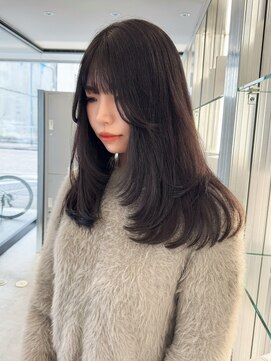 レイヤースタイル/韓国/ボブ/髪質改善/縮毛矯正/岐阜n6