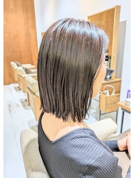 ヘアリゾート粋 リマ 銀座店(lima) ミディアム/艶髪/ブラウンアッシュ/髪質改善
