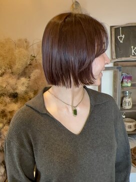 コルバス ブラウンバニーオーケストラ(Corvus Brown Bunny Orchestra) ミニボブ・バイオレットカラー