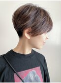 40代50代支持◎伸びても形が崩れにくい大人女性刈り上げショート