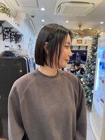 ティンク 天神(Tink) 時短ぷつっとボブ/Tink天神/秋林燎人