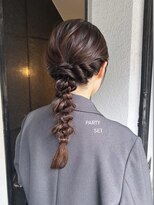 テテ ニコ(tete nico) hair set / 参列ヘア ヘアセット